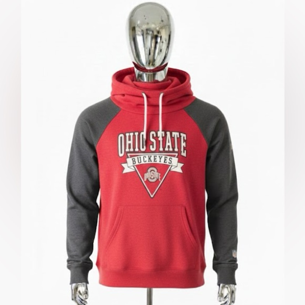 NCAA: Women’s Ohio University Buckeyes Red/Gray Sweater/Hoodie (Medium)